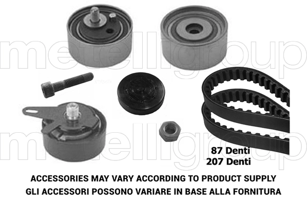 GRAF Fogasszíjkészlet - TP041 - TothCarparts