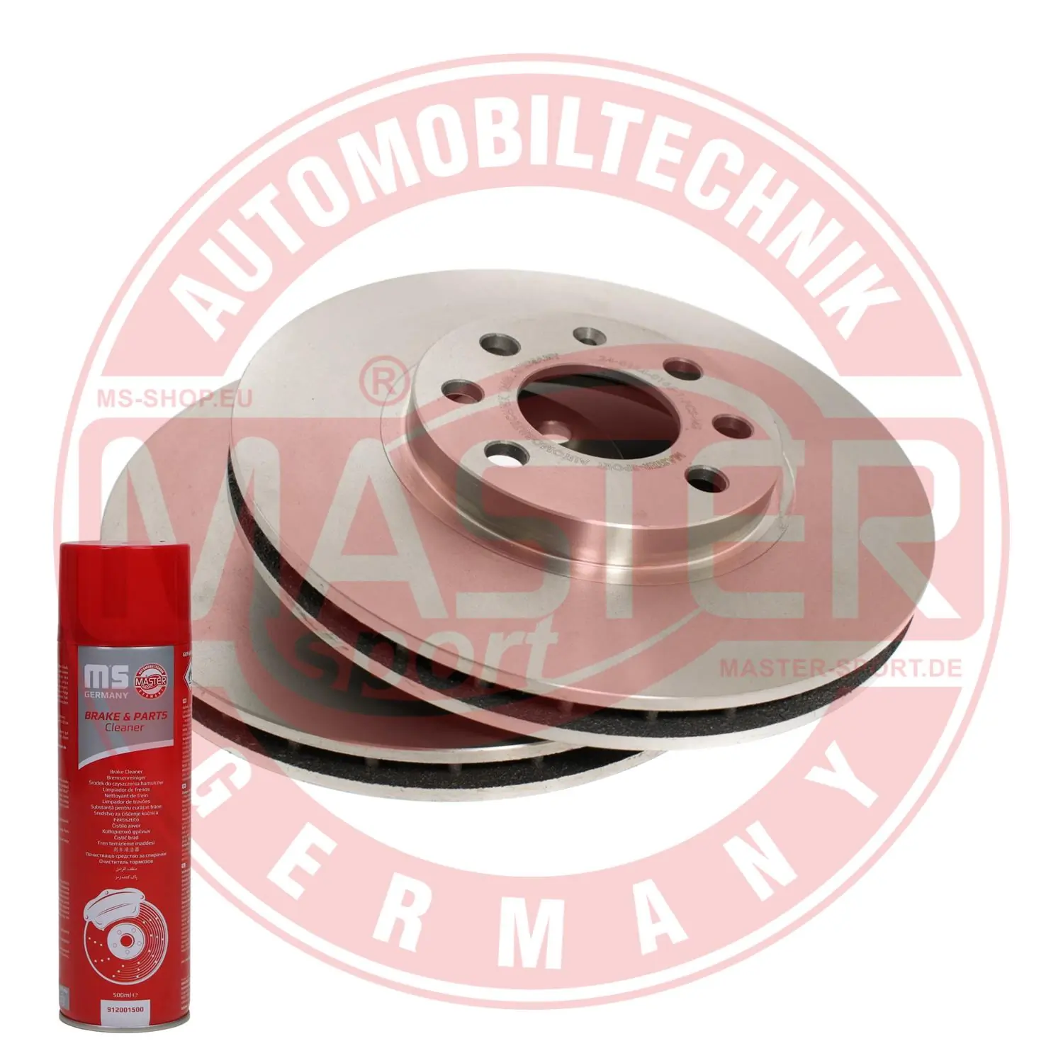 MASTER-SPORT GERMANY féktárcsa - 24012401661-SET-MSP - TothCarparts