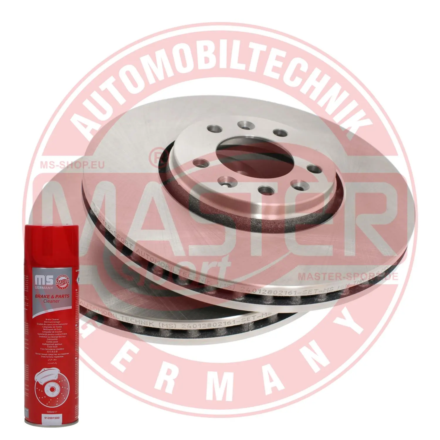 MASTER-SPORT GERMANY féktárcsa - 24012802161-SET-MSP - TothCarparts