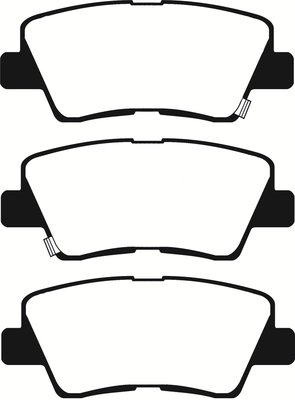 ABTEX fékbetétkészlet, tárcsafék - PLU2275 - TothCarparts