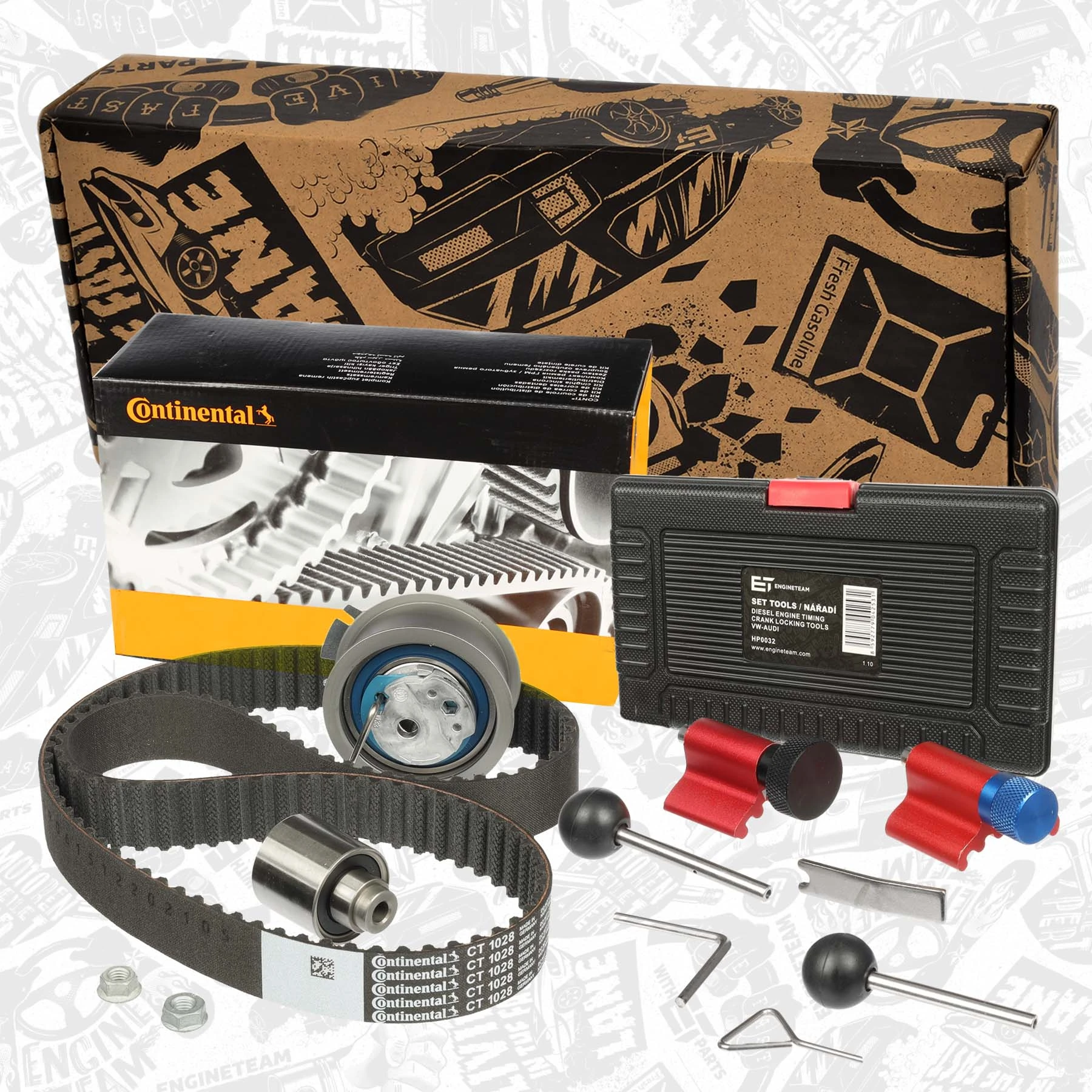 ET ENGINETEAM Fogasszíjkészlet - RM0019VR1 - TothCarparts