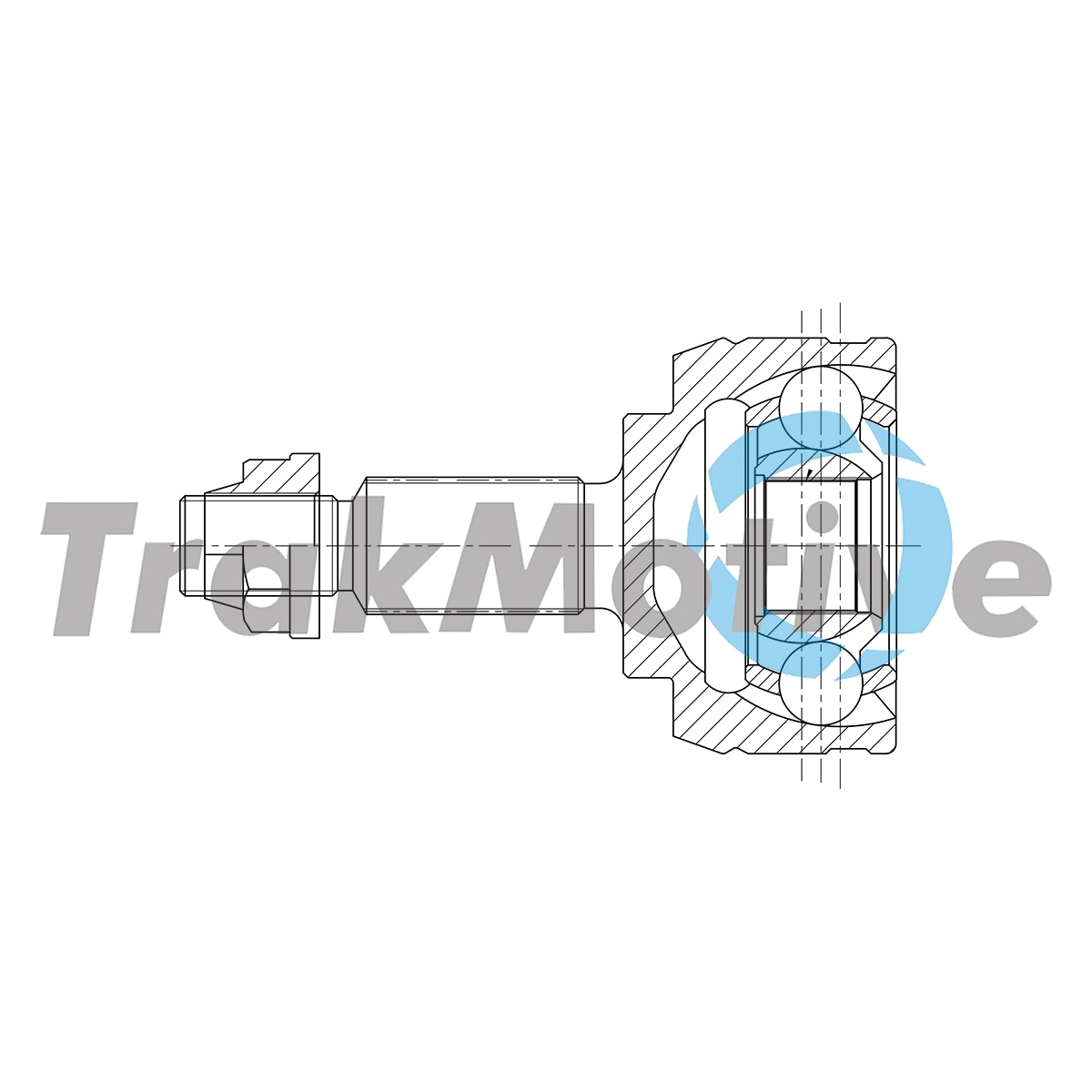 TrakMotive csuklókészlet, hajtótengely - 40-0928 - TothCarparts