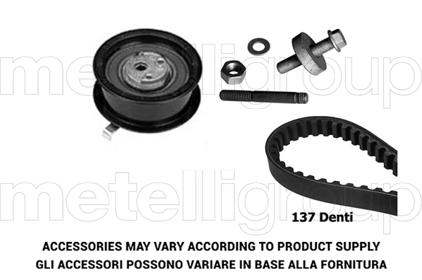 METELLI Fogasszíjkészlet - 29-0215 - TothCarparts