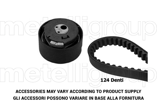 METELLI Fogasszíjkészlet - 29-0020 - TothCarparts