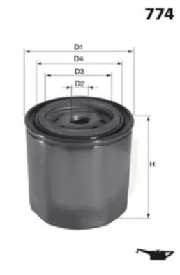 LUCAS olajszűrő - LFOS315 - TothCarparts