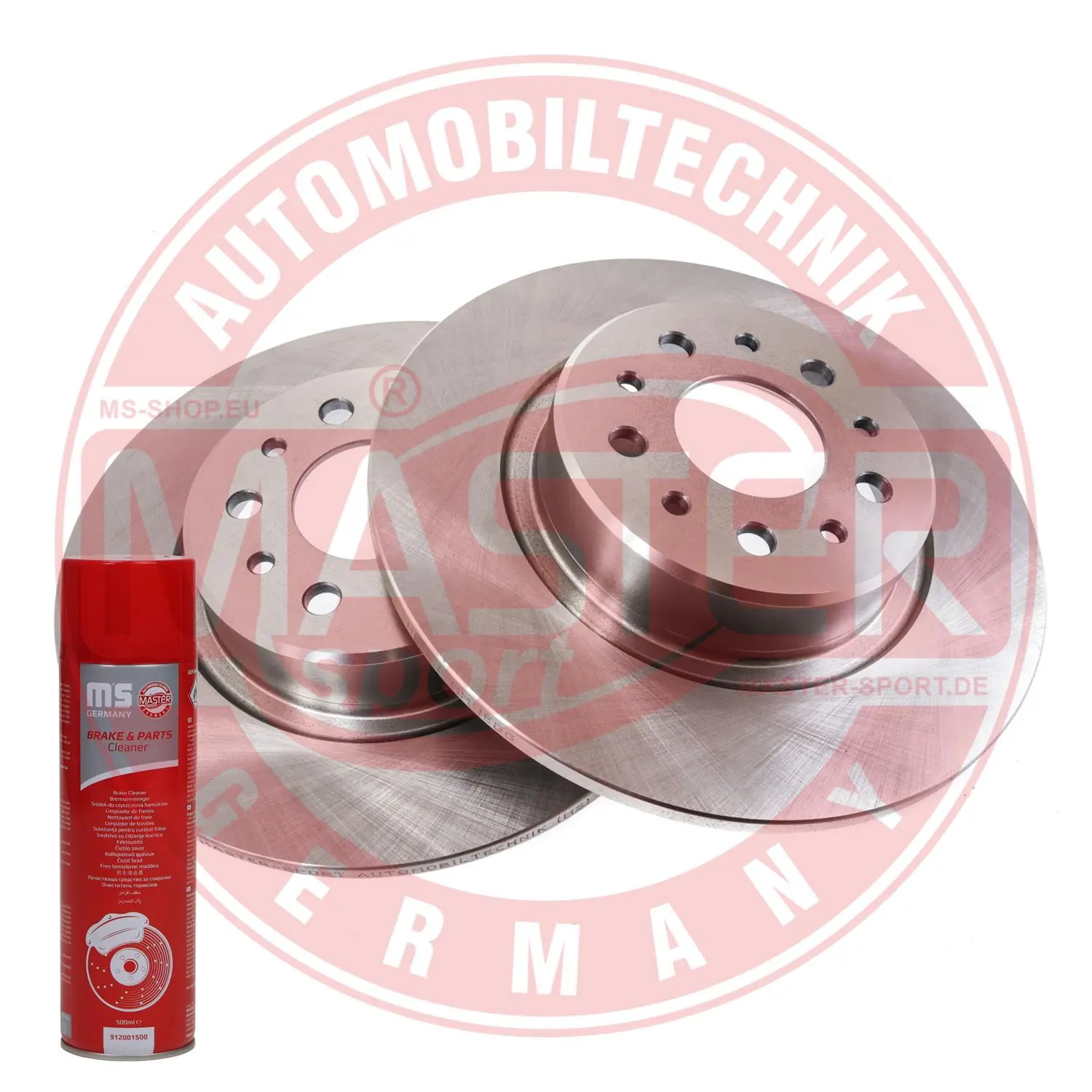 MASTER-SPORT GERMANY féktárcsa - 24011002831-SET-MSP - TothCarparts