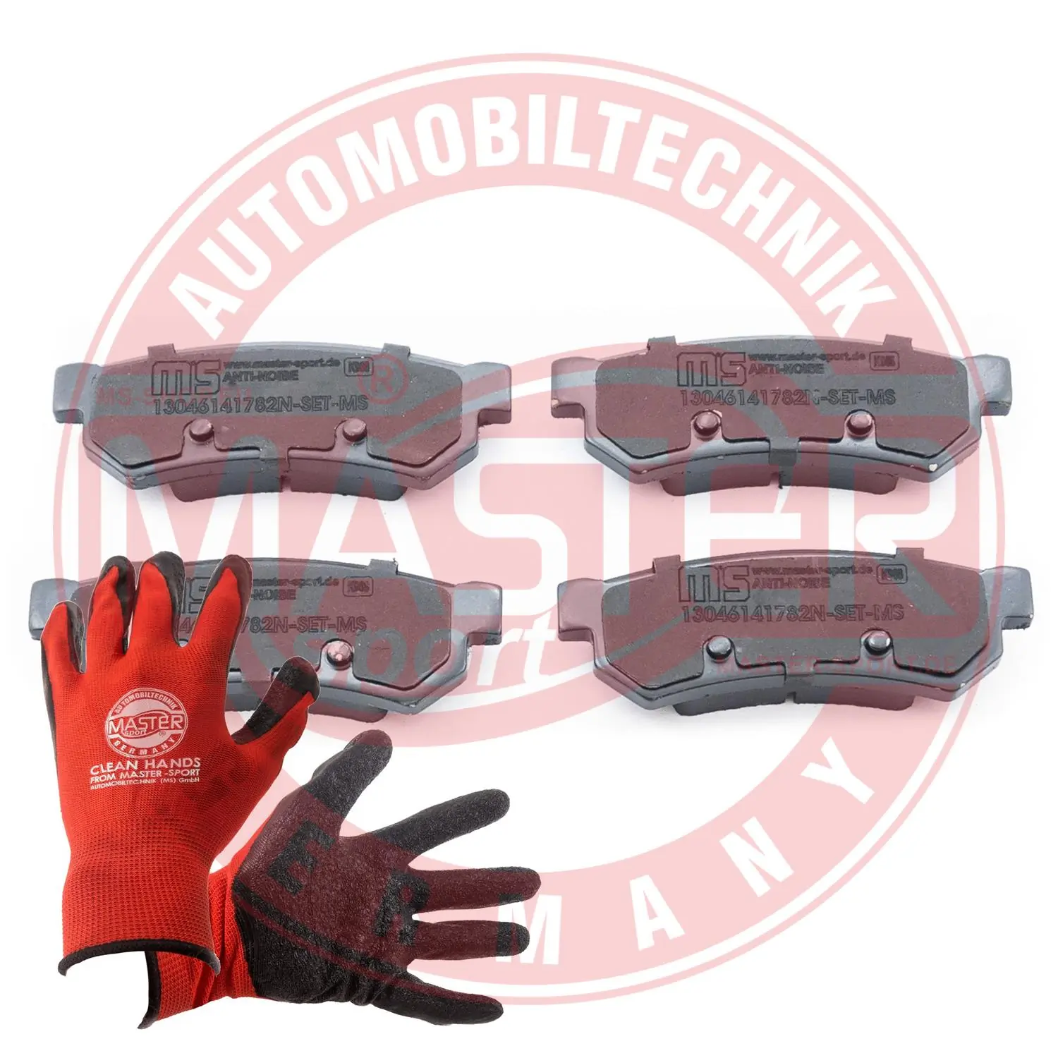 MASTER-SPORT GERMANY fékbetétkészlet, tárcsafék - 13046141782N-SET-MSP - TothCarparts