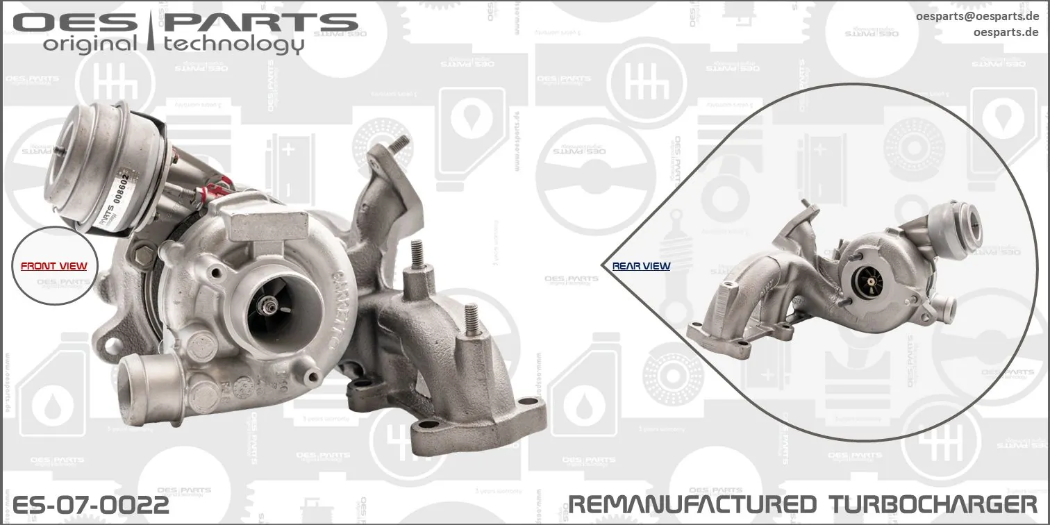 OES PARTS töltő, feltöltés - ES-07-0022 - TothCarparts