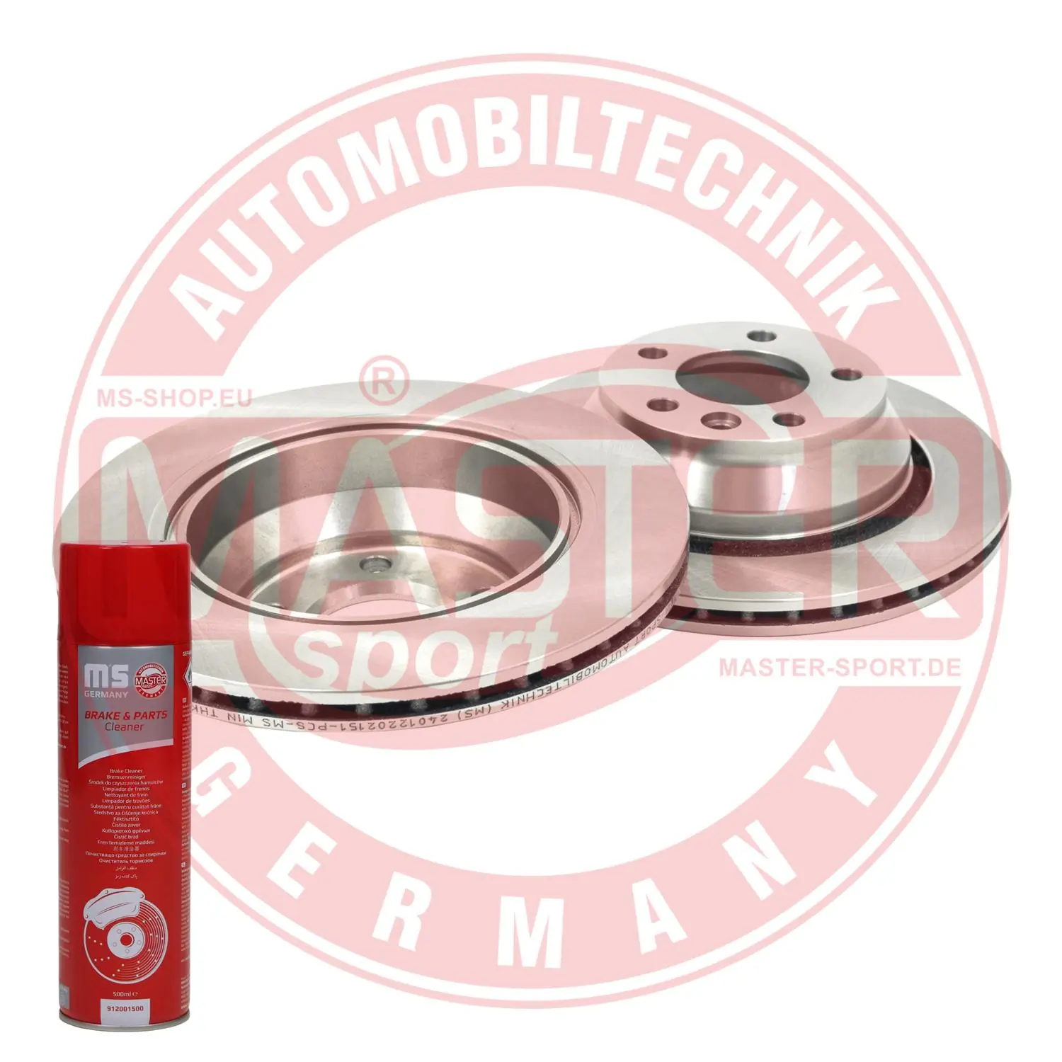 MASTER-SPORT GERMANY féktárcsa - 24012202151-SET-MSP - TothCarparts