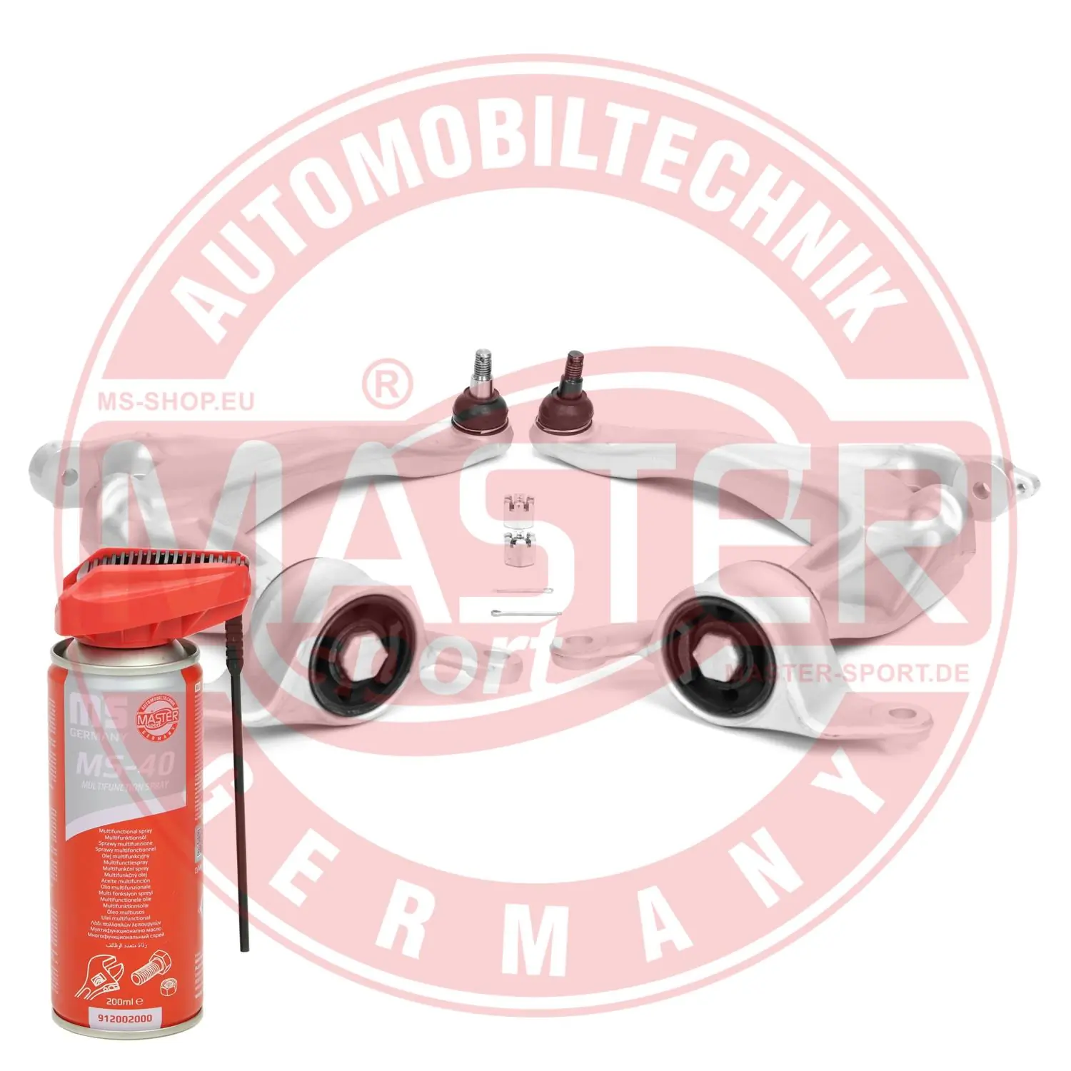 MASTER-SPORT GERMANY Vezetőkarkészlet, kerékfelfüggesztés - 37050/1-KIT-MSP - TothCarparts