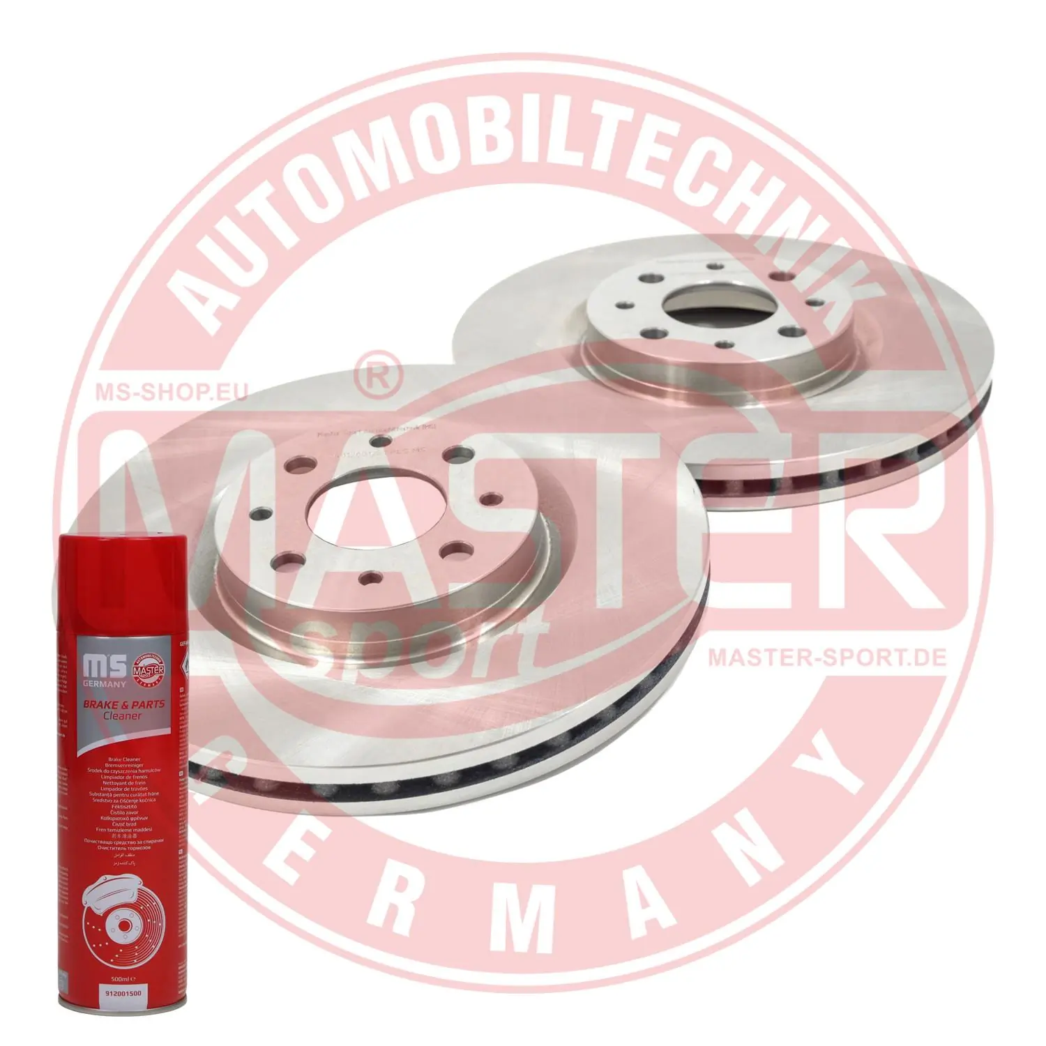 MASTER-SPORT GERMANY féktárcsa - 24012601251-SET-MSP - TothCarparts