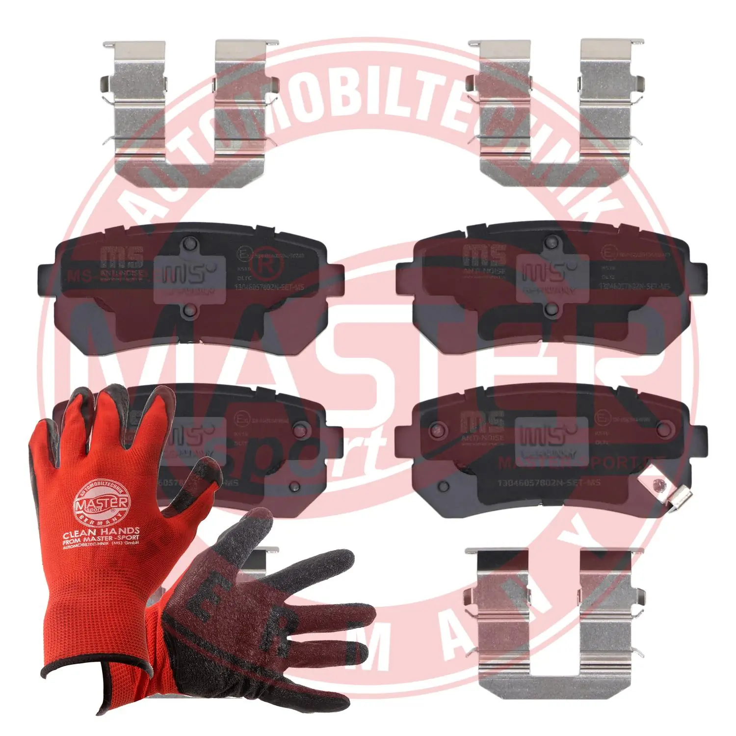 MASTER-SPORT GERMANY fékbetétkészlet, tárcsafék - 13046057802N-SET-MSP - TothCarparts