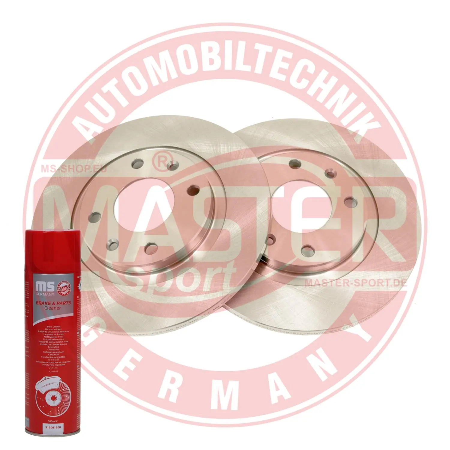 MASTER-SPORT GERMANY féktárcsa - 24011301841-SET-MSP - TothCarparts