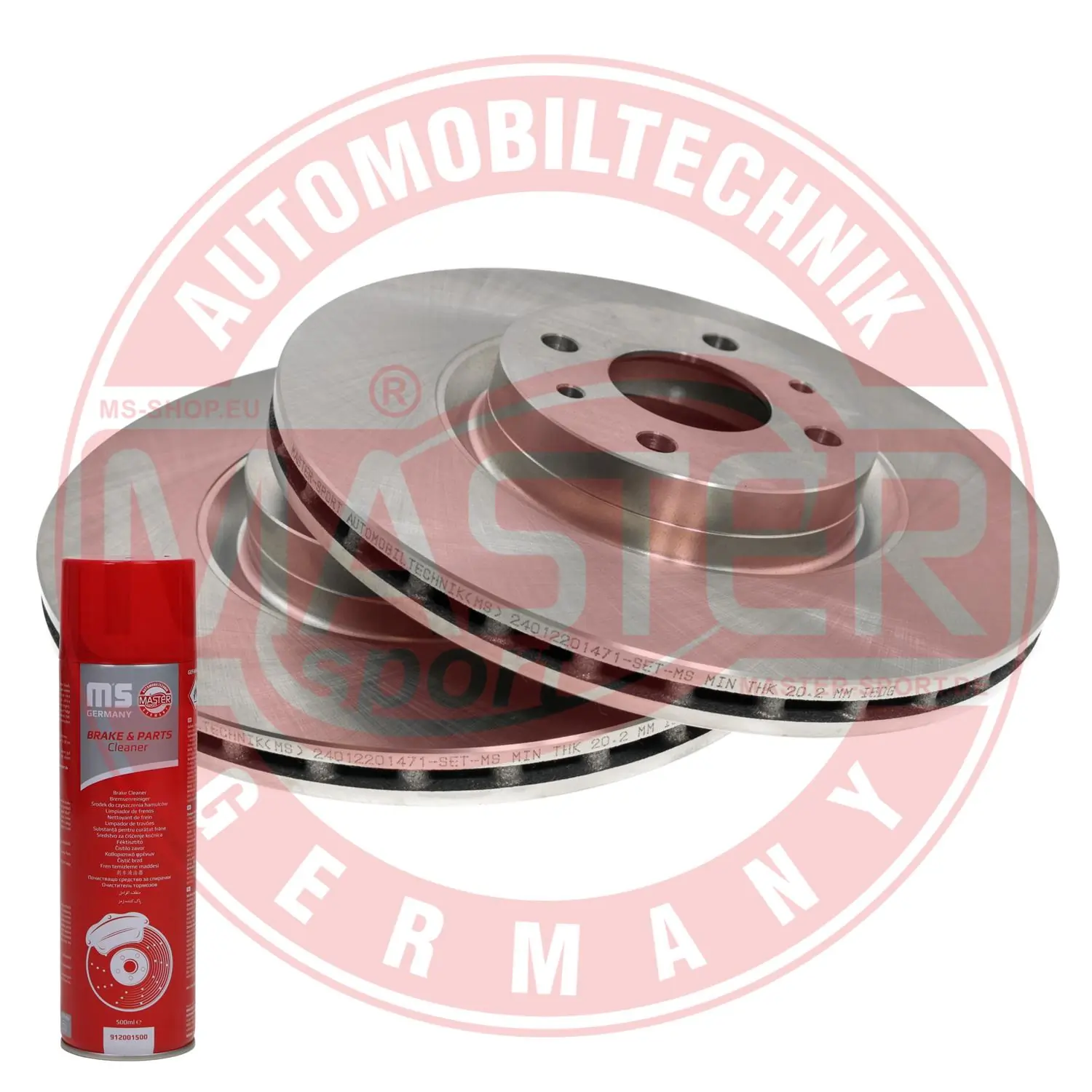 MASTER-SPORT GERMANY féktárcsa - 24012201471-SET-MSP - TothCarparts