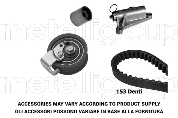 GRAF Fogasszíjkészlet - TP372 - TothCarparts