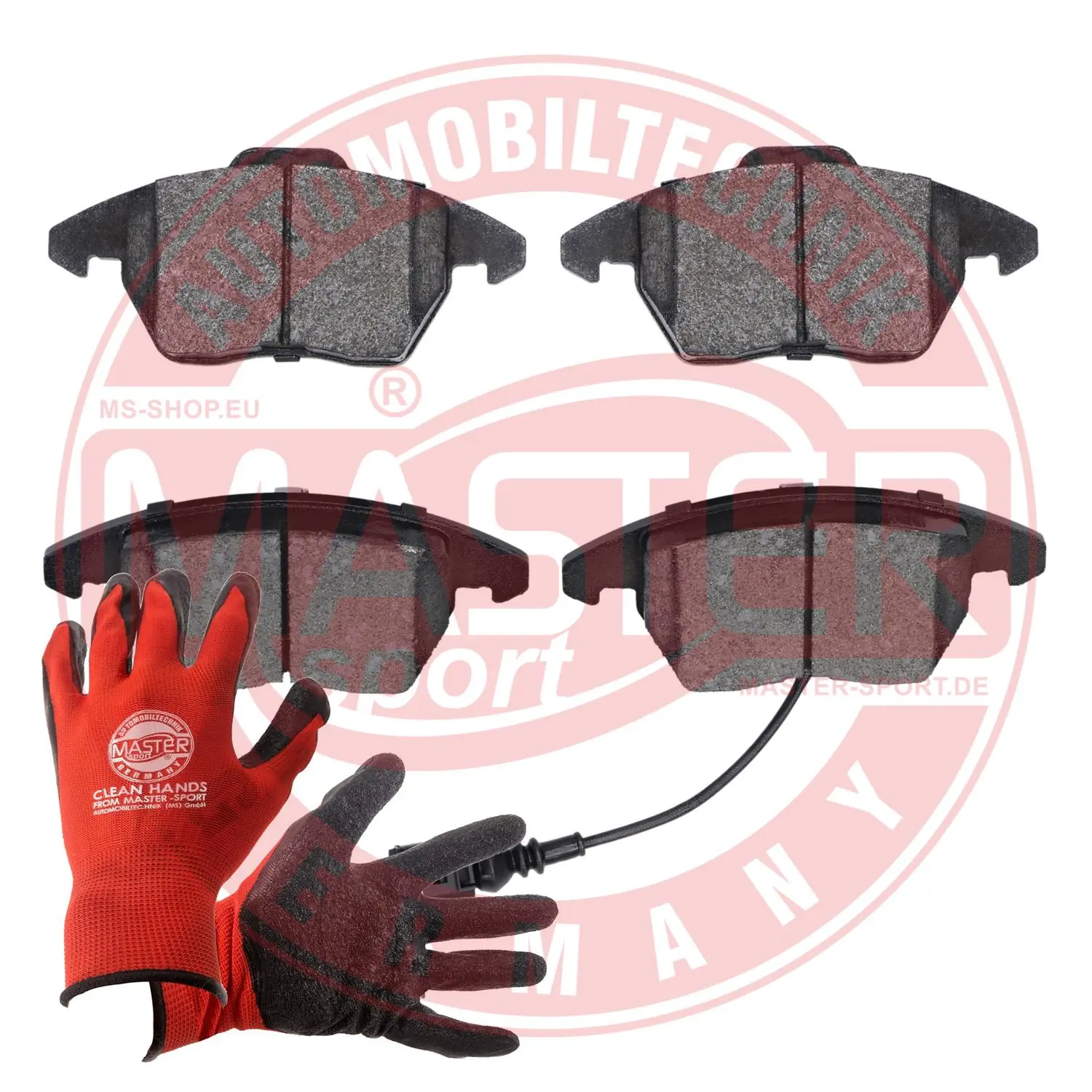 MASTER-SPORT GERMANY fékbetétkészlet, tárcsafék - 13046072262N-SET-MSP - TothCarparts