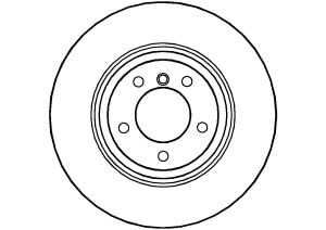 ABTEX féktárcsa - BD1260V - TothCarparts