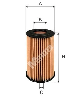 MFILTER olajszűrő - TE 4071 - TothCarparts