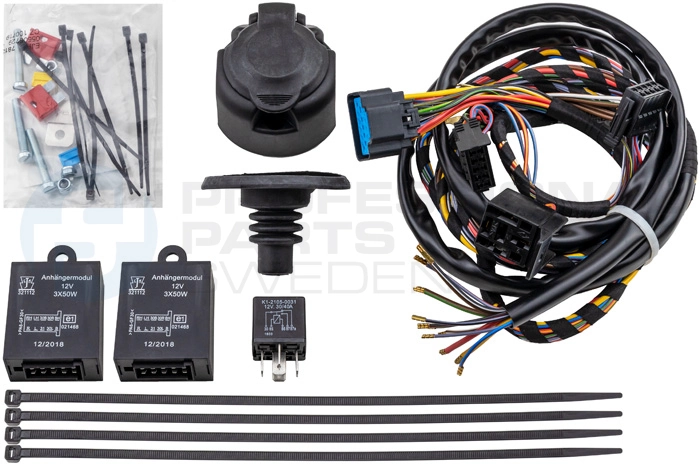 Professional Parts elektromos készlet, vonóhorog - 8943L18T1 - TothCarparts