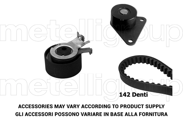 KWP Fogasszíjkészlet - TW018 - TothCarparts