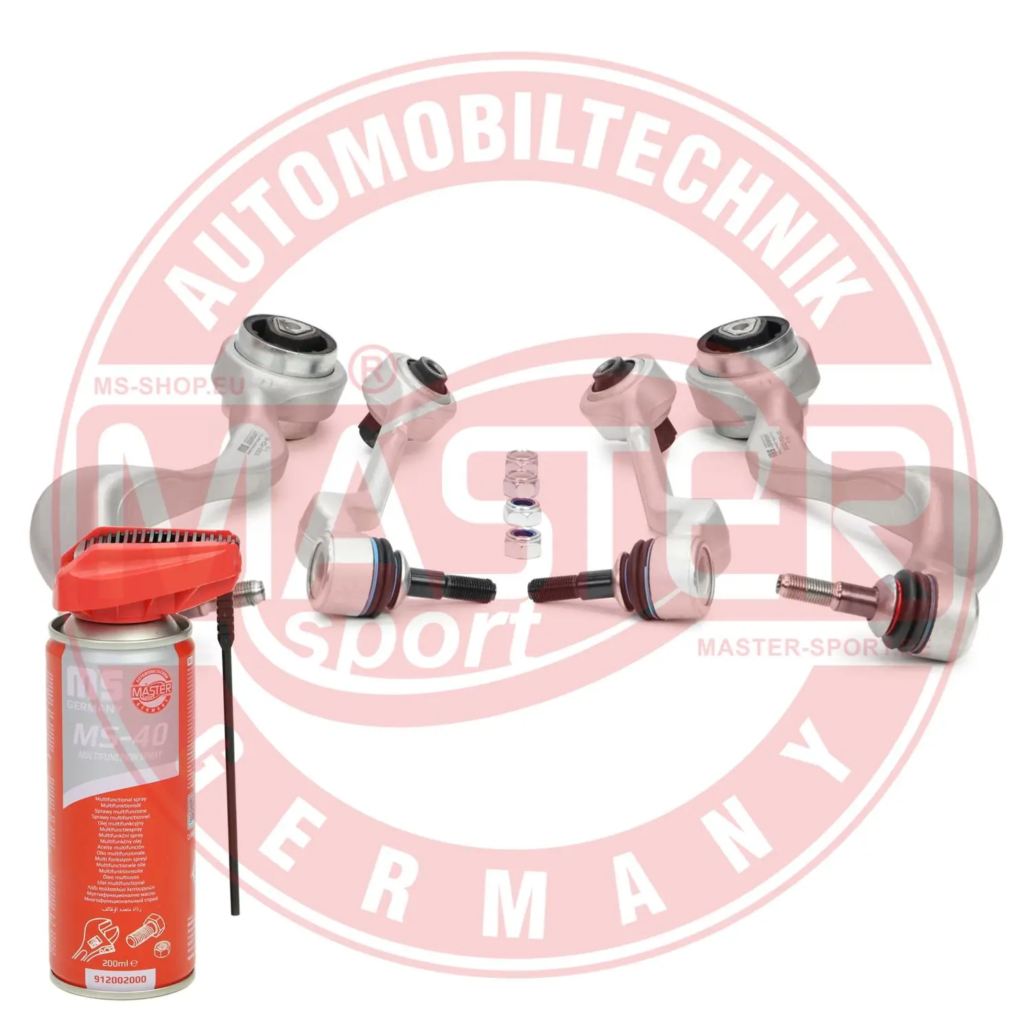 MASTER-SPORT GERMANY Vezetőkarkészlet, kerékfelfüggesztés - 36856/4-KIT-MSP - TothCarparts