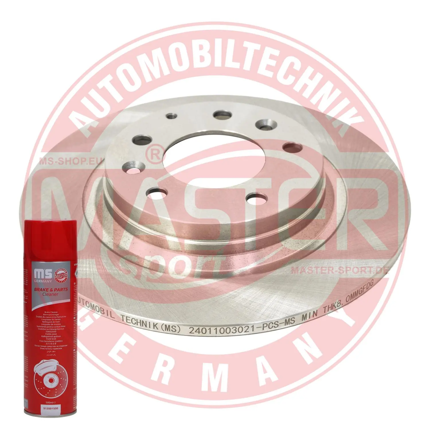 MASTER-SPORT GERMANY féktárcsa - 24011003021-PCS-MSP - TothCarparts