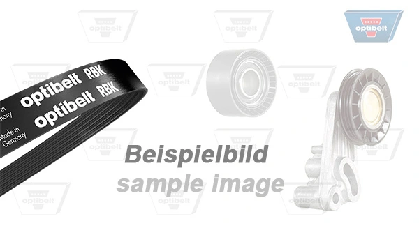 OPTIBELT hosszbordás szíj készlet - 6 PK 1070KT2 - TothCarparts