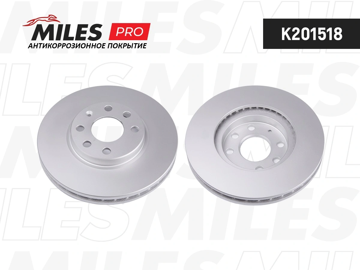 MILES féktárcsa - K201518 - TothCarparts