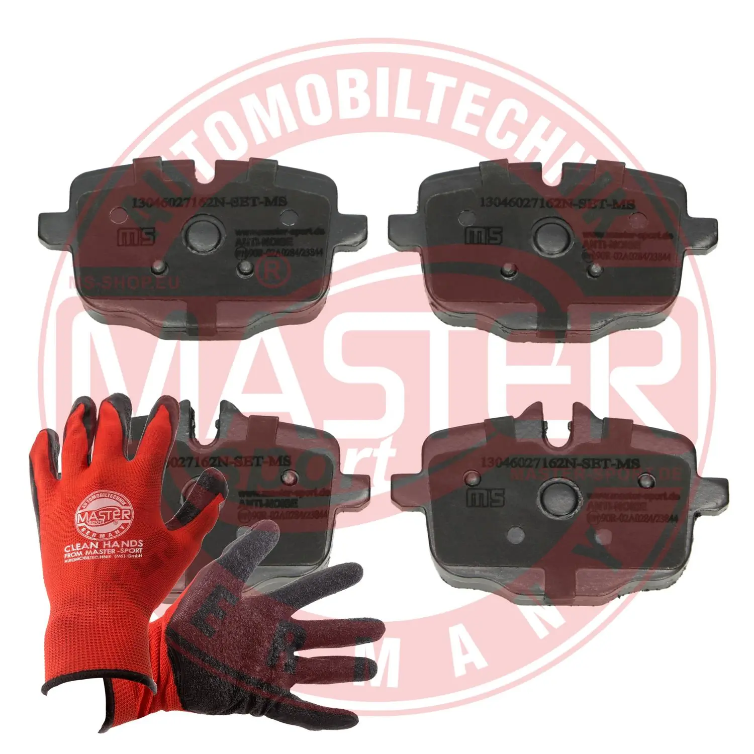 MASTER-SPORT GERMANY fékbetétkészlet, tárcsafék - 13046027162N-SET-MSP - TothCarparts