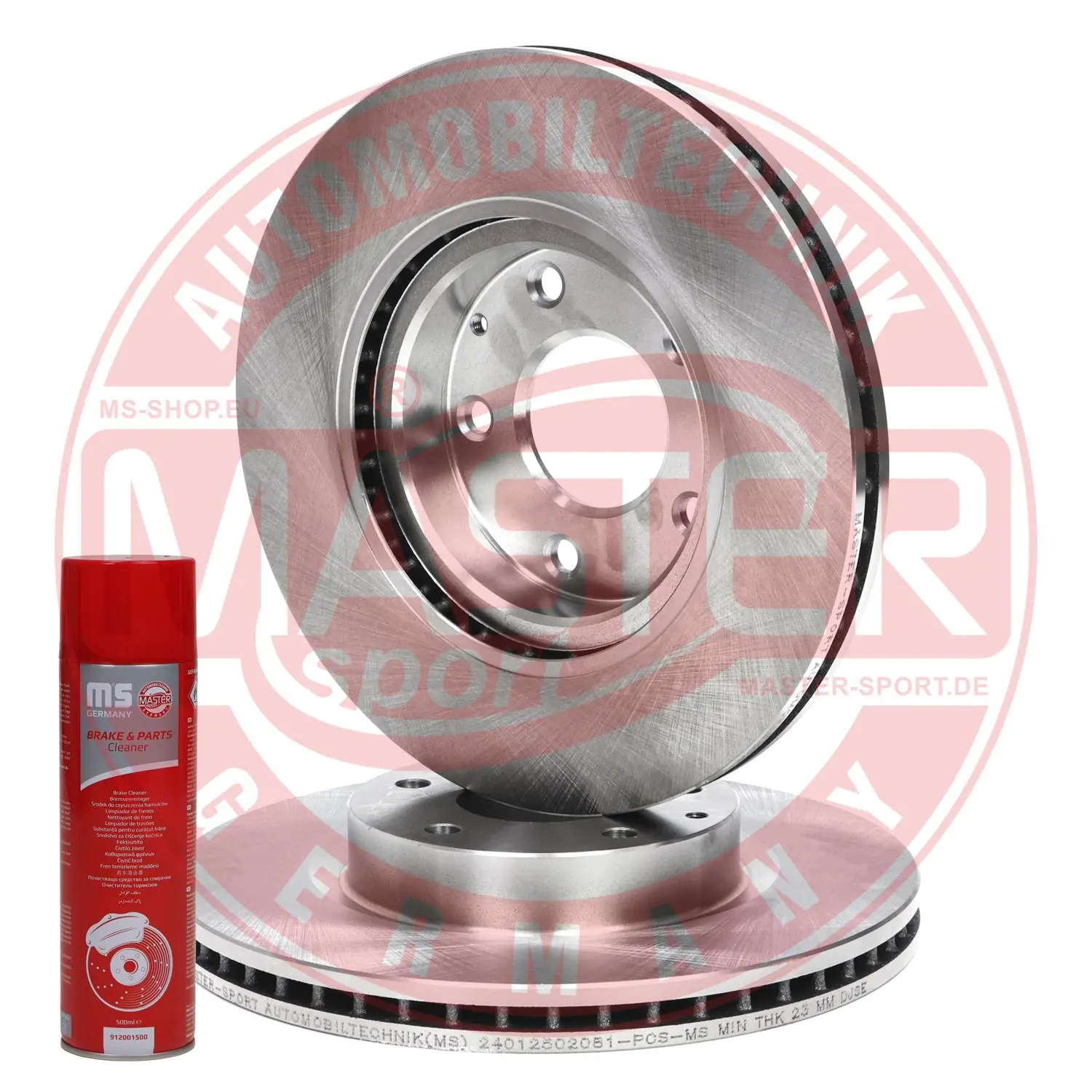 MASTER-SPORT GERMANY féktárcsa - 24012502081-SET-MSP - TothCarparts