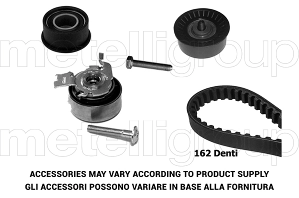 METELLI Fogasszíjkészlet - 29-0166 - TothCarparts