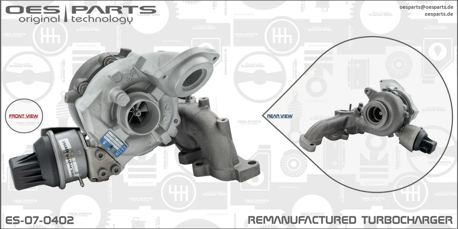 OES PARTS töltő, feltöltés - ES-07-0402 - TothCarparts