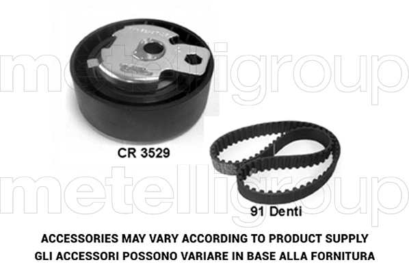 KWP Fogasszíjkészlet - TW191 - TothCarparts