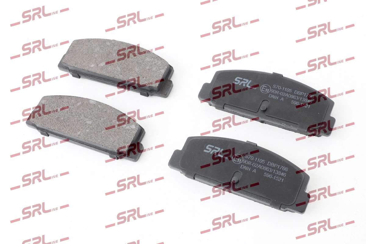 SRLine fékbetétkészlet, tárcsafék - S70-1105 - TothCarparts
