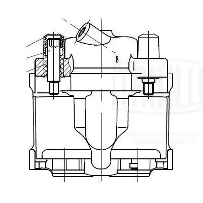 TRIALLI féknyereg - CF 182016 - TothCarparts