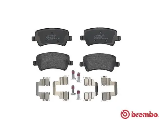 A.B.S. fékbetétkészlet, tárcsafék - P 24 078 - TothCarparts