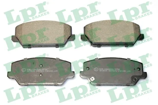 LPR fékbetétkészlet, tárcsafék - 05P2165 - TothCarparts
