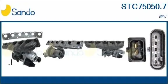 SANDO töltő, feltöltés - STC75050.7 - TothCarparts