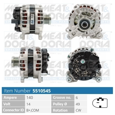 MEAT & DORIA generátor - 5510545 - TothCarparts