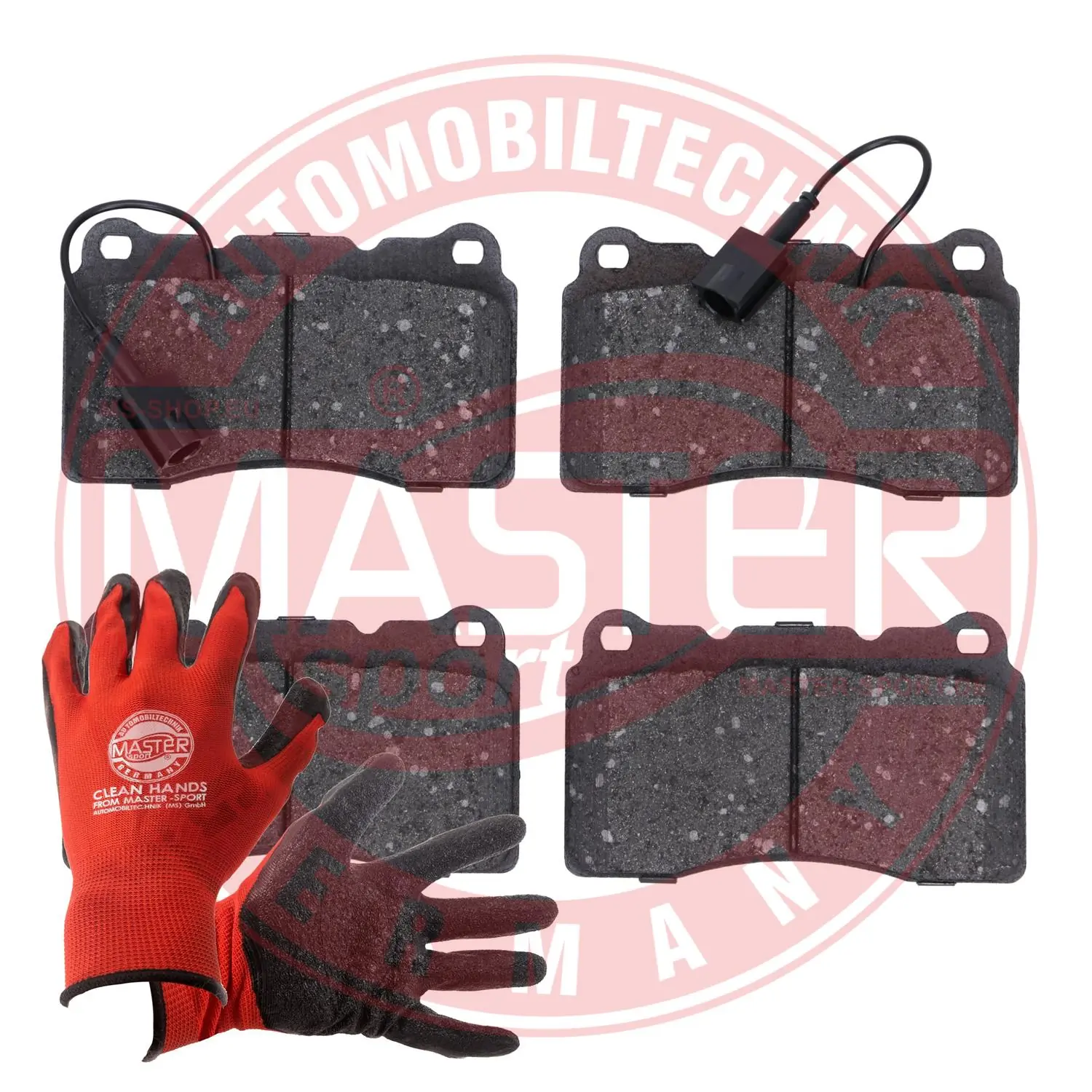 MASTER-SPORT GERMANY fékbetétkészlet, tárcsafék - 13046049712N-SET-MSP - TothCarparts