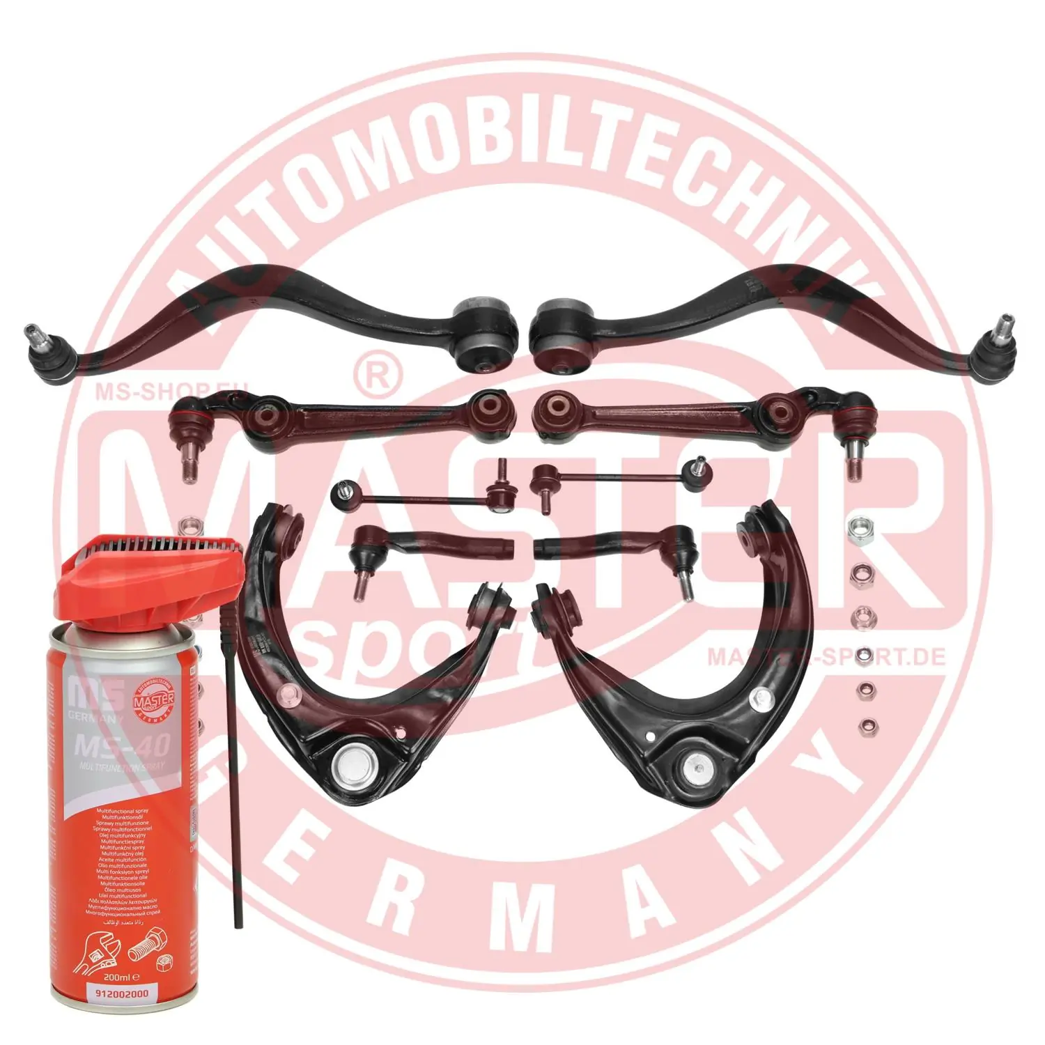 MASTER-SPORT GERMANY Vezetőkarkészlet, kerékfelfüggesztés - 37002-KIT-MSP - TothCarparts