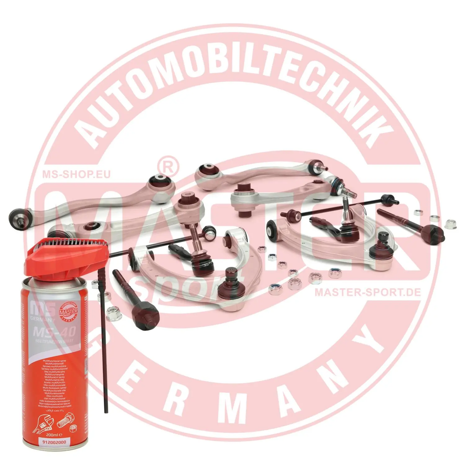 MASTER-SPORT GERMANY Vezetőkarkészlet, kerékfelfüggesztés - 36857/1-KIT-MSP - TothCarparts