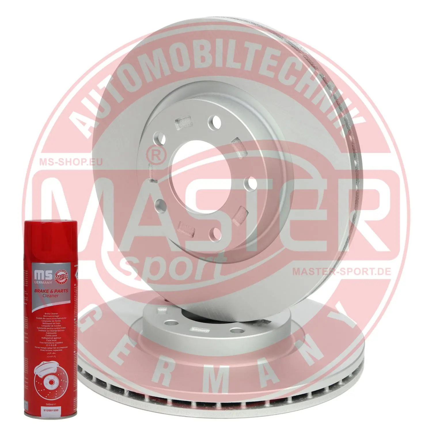 MASTER-SPORT GERMANY féktárcsa - 24012501701-SET-MSP - TothCarparts