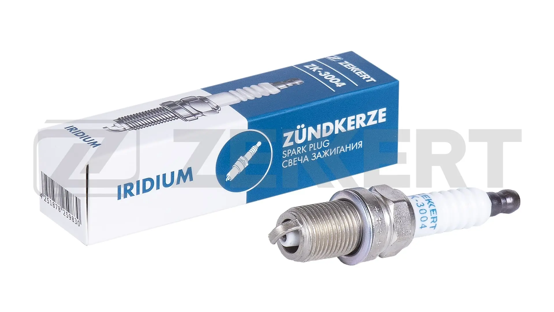 ZEKKERT gyújtógyertya - ZK-3004 - TothCarparts