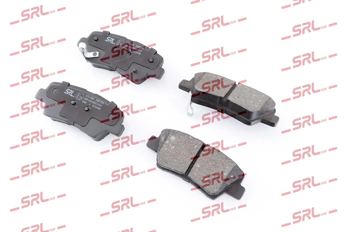 SRLine fékbetétkészlet, tárcsafék - S70-1689 - TothCarparts