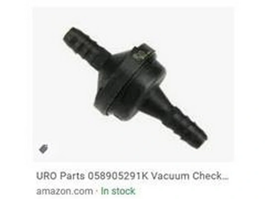 ZPY Szelep, légvezérlés (szívó levegő) - 058905291K - TothCarparts