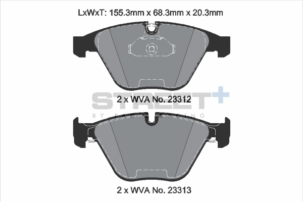 PAGID Racing fékbetétkészlet, tárcsafék - T8024SP2001 - TothCarparts