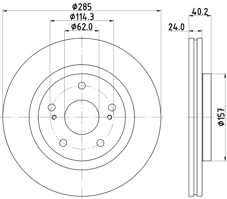 DON féktárcsa - PCD22382 - TothCarparts