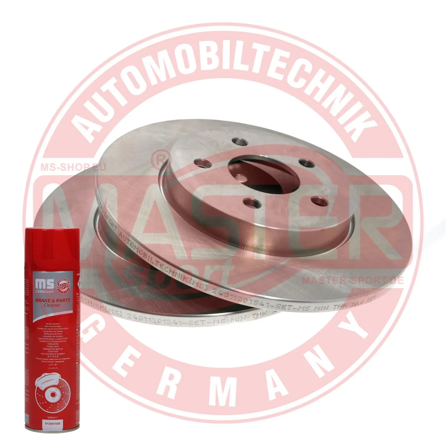 MASTER-SPORT GERMANY féktárcsa - 24011201541-SET-MSP - TothCarparts