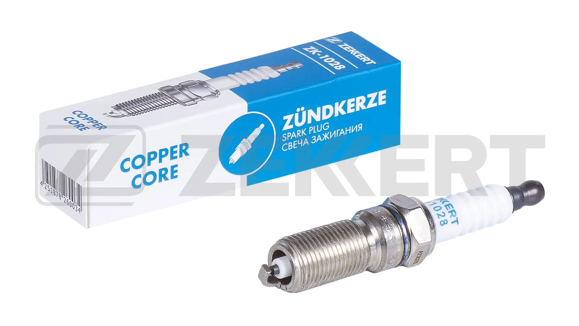 ZEKKERT gyújtógyertya - ZK-1028 - TothCarparts